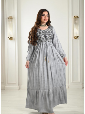 Long galabiya with inner strap 