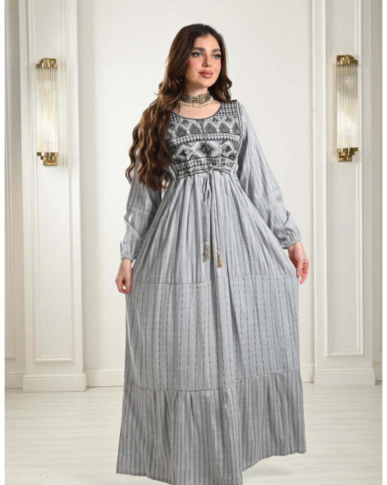 Long galabiya with inner strap 