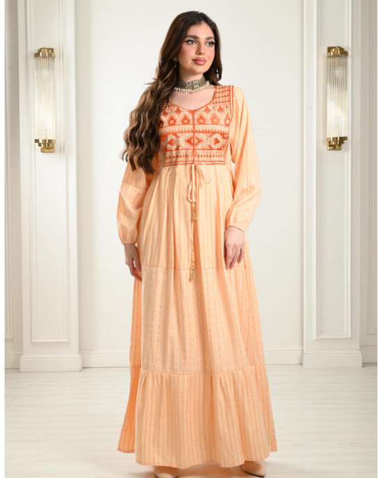 Long galabiya with inner strap 