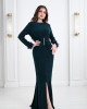Soft Design Long Evening Dress