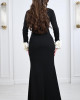 Distinctive long evening dress 
