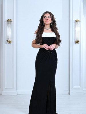 Delicate evening dress