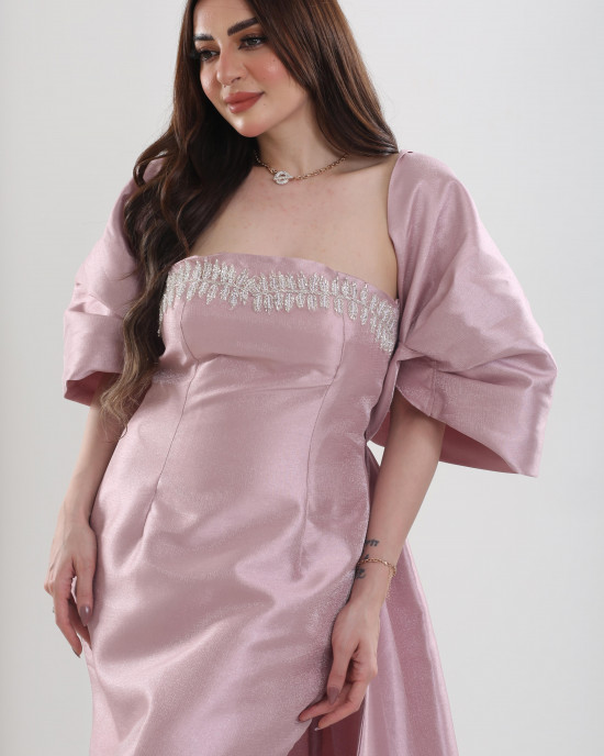 Skirt cut evening dress 