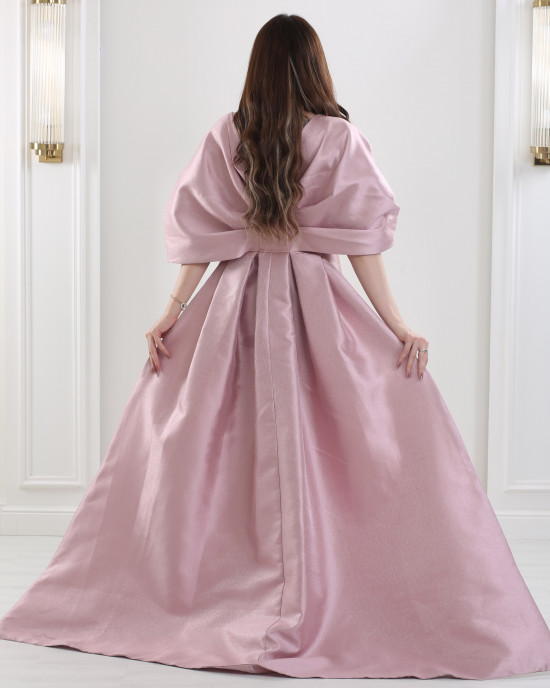 Skirt cut evening dress 