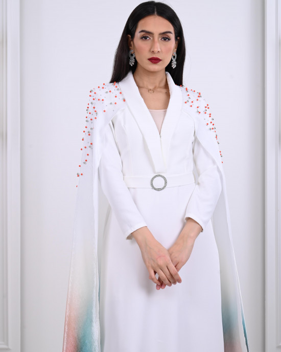 Classic dress with long sleeve