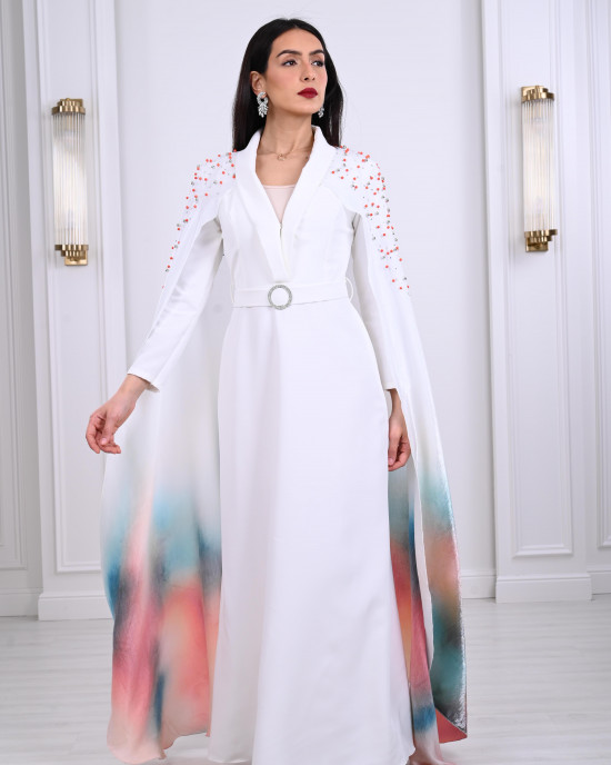 Classic dress with long sleeve