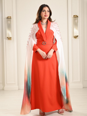 Classic dress with long sleeve