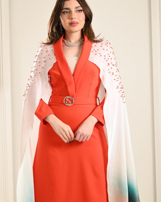 Classic dress with long sleeve