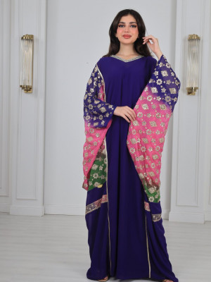 Women's kimono-style galabiya 