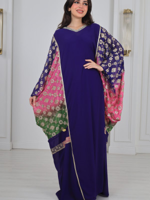 Women's kimono-style galabiya 