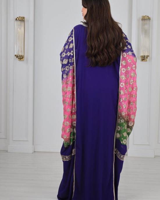 Women's kimono-style galabiya 