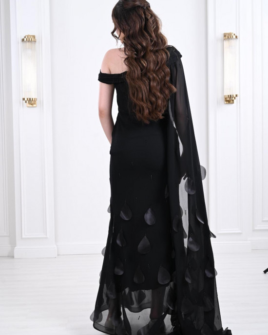 Elegant chiffon women's dress