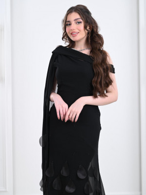 Elegant chiffon women's dress