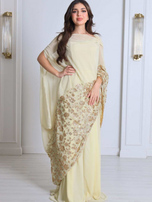 Elegant loose jalabiya