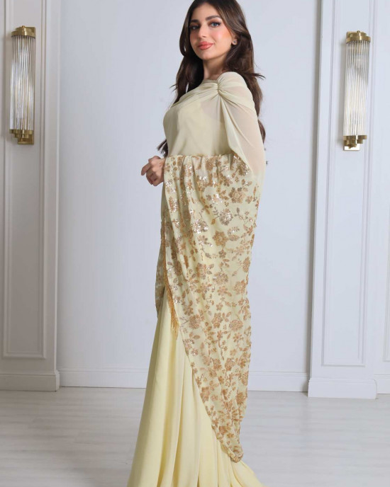 Elegant loose jalabiya