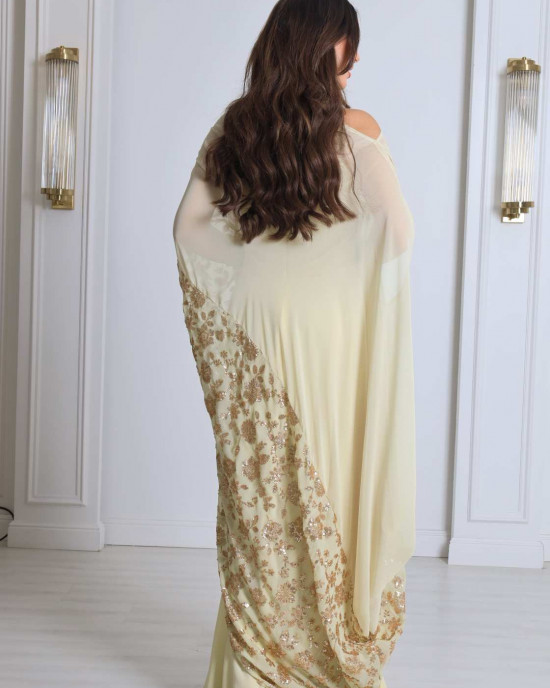 Elegant loose jalabiya