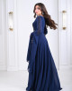 Embroidered women's chiffon dress 