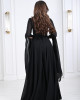 Embroidered women's chiffon dress 