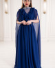 Long dress made of soft chiffon material
