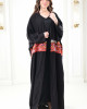Embroidered kimono abayas Embroidered kimono abayas