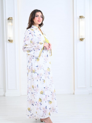 Women's patterned jalabiyas