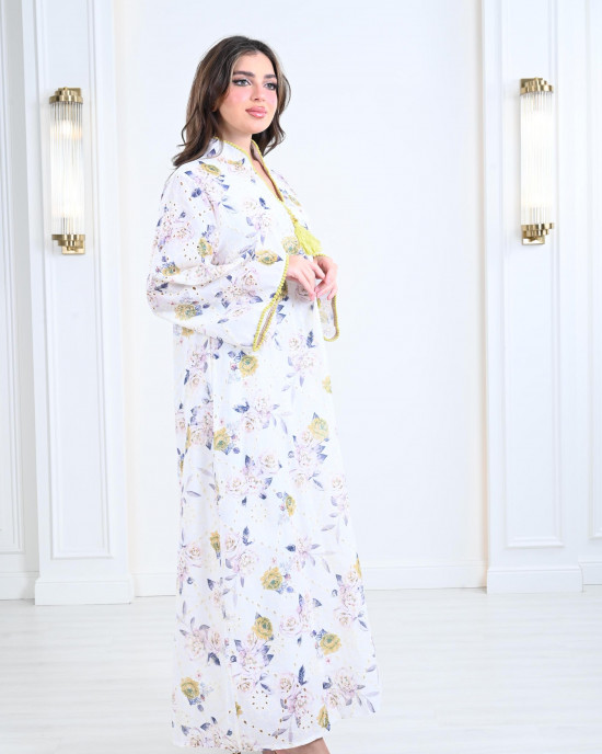 Women's patterned jalabiyas