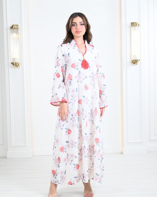 Women's patterned jalabiyas