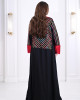 Luxurious embroidered Moroccan galabiya